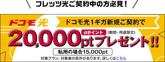 20,000ptプレゼント