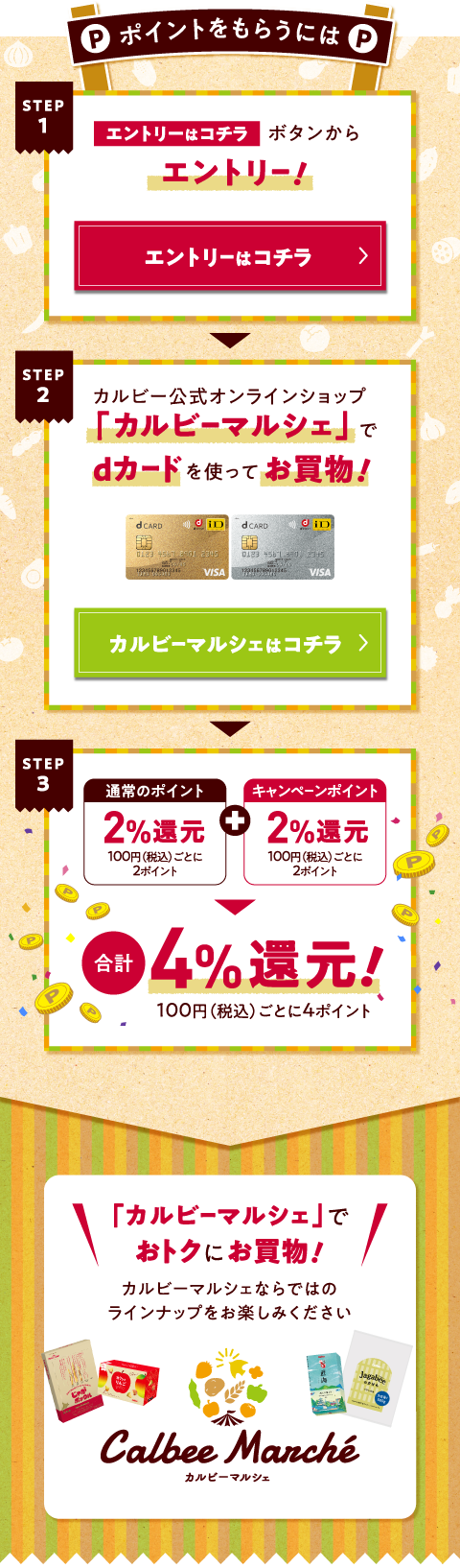 ポイントをもらうには