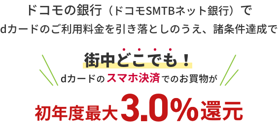 Amazonアカウントとdアカウントを連携し、Amazonでの1決済 5,000円（税込）以上のお買物でさらに1％分の dポイント還元　dアカウント　携帯　Amazonアカウント