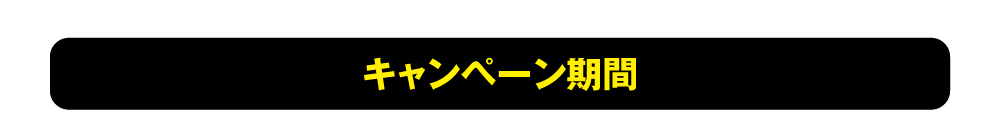 キャンペーン期間