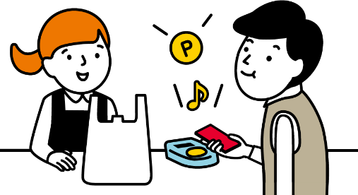 タッチ決済イメージ