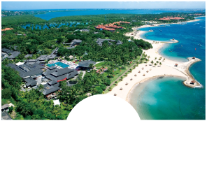 2.美しい自然に恵まれたロケーションと広大なリゾート