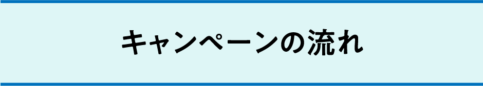 キャンペーンの流れ